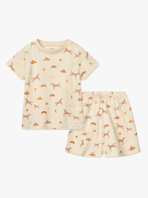 LIEWOOD Ilford Pyjamas 2-delt Sæt, Dream/Ecru