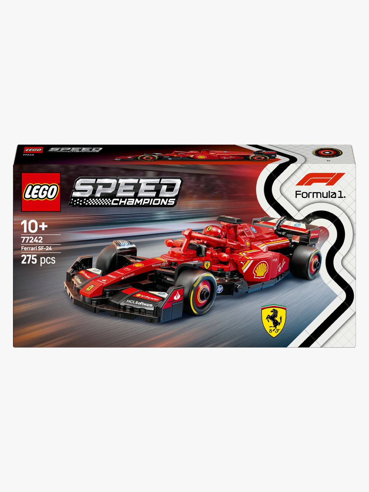 LEGO Speed Champions 77242 Ferrari SF-24 F1-racerbil