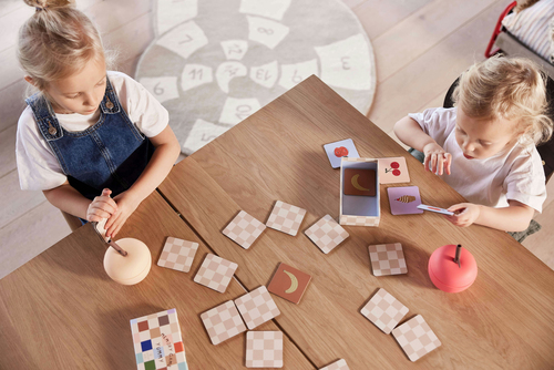 OYOY Apple Sugerørskop, Peach