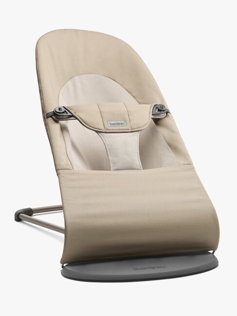 BabyBjörn Balance Soft Skråstol Woven, Khaki/Beige