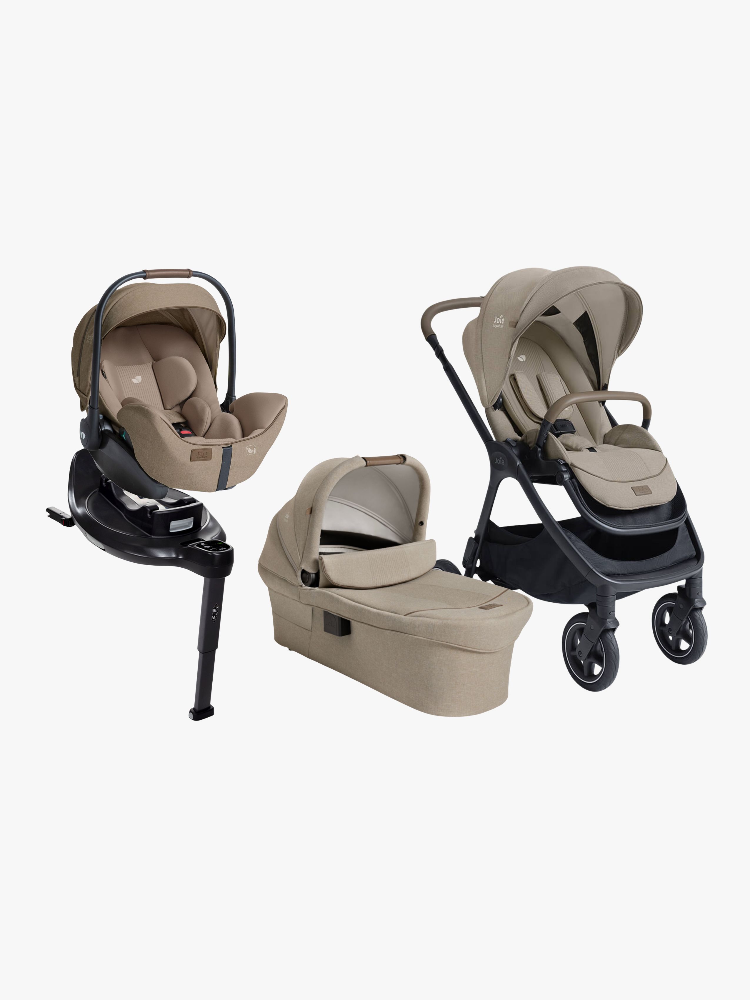 Joie Finiti & Ramble Kombivogn inkl. Base, Sandstone