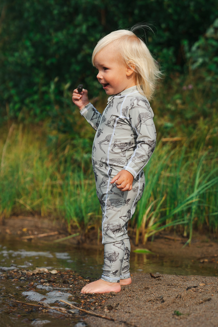 Lindberg Summer UV-Dragt, Mint Green/Grey