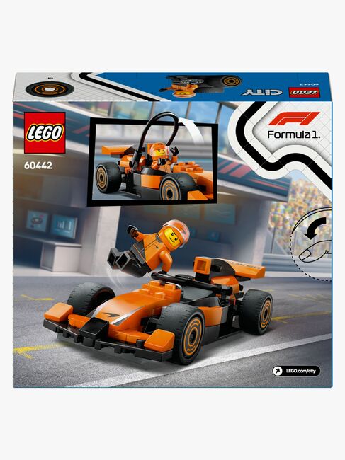 LEGO City 60442 F1-kører med McLaren-racerbil