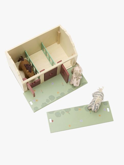 Kid's Concept Stald med Heste