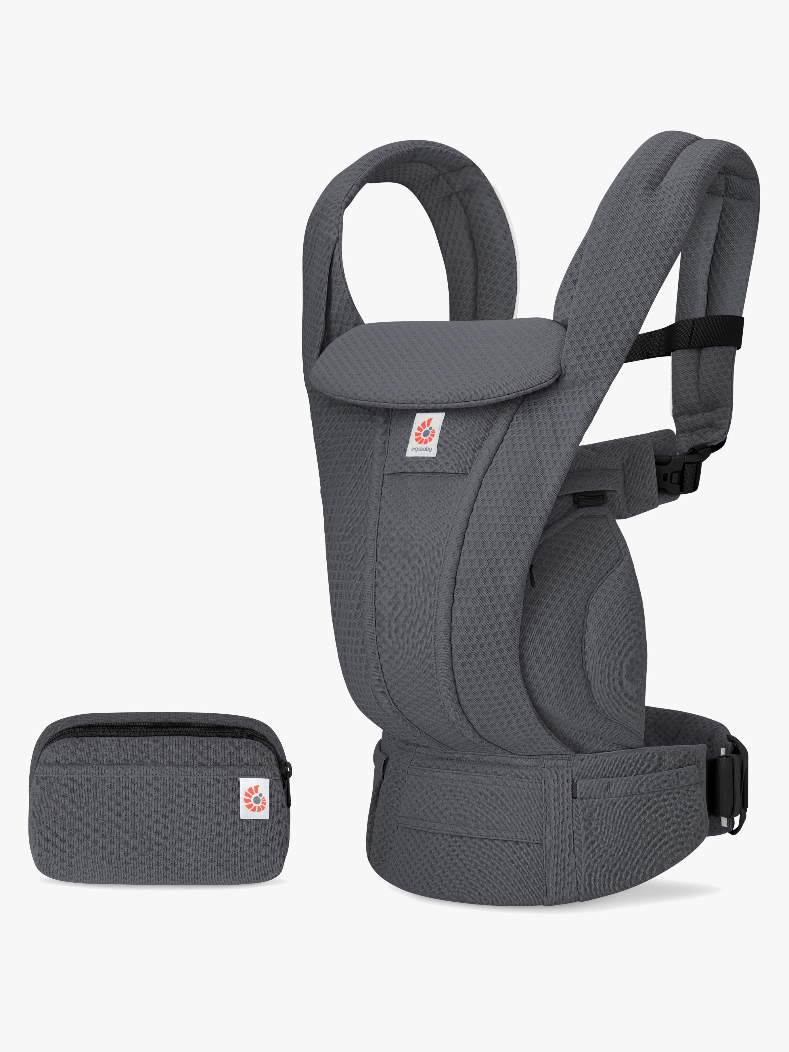 Ergobaby Omni Deluxe Bæresele Mesh, Graphite Grey
