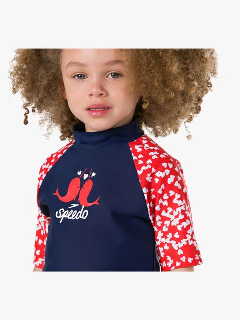 Speedo Spashmaster UV-Sæt, Navy/Red
