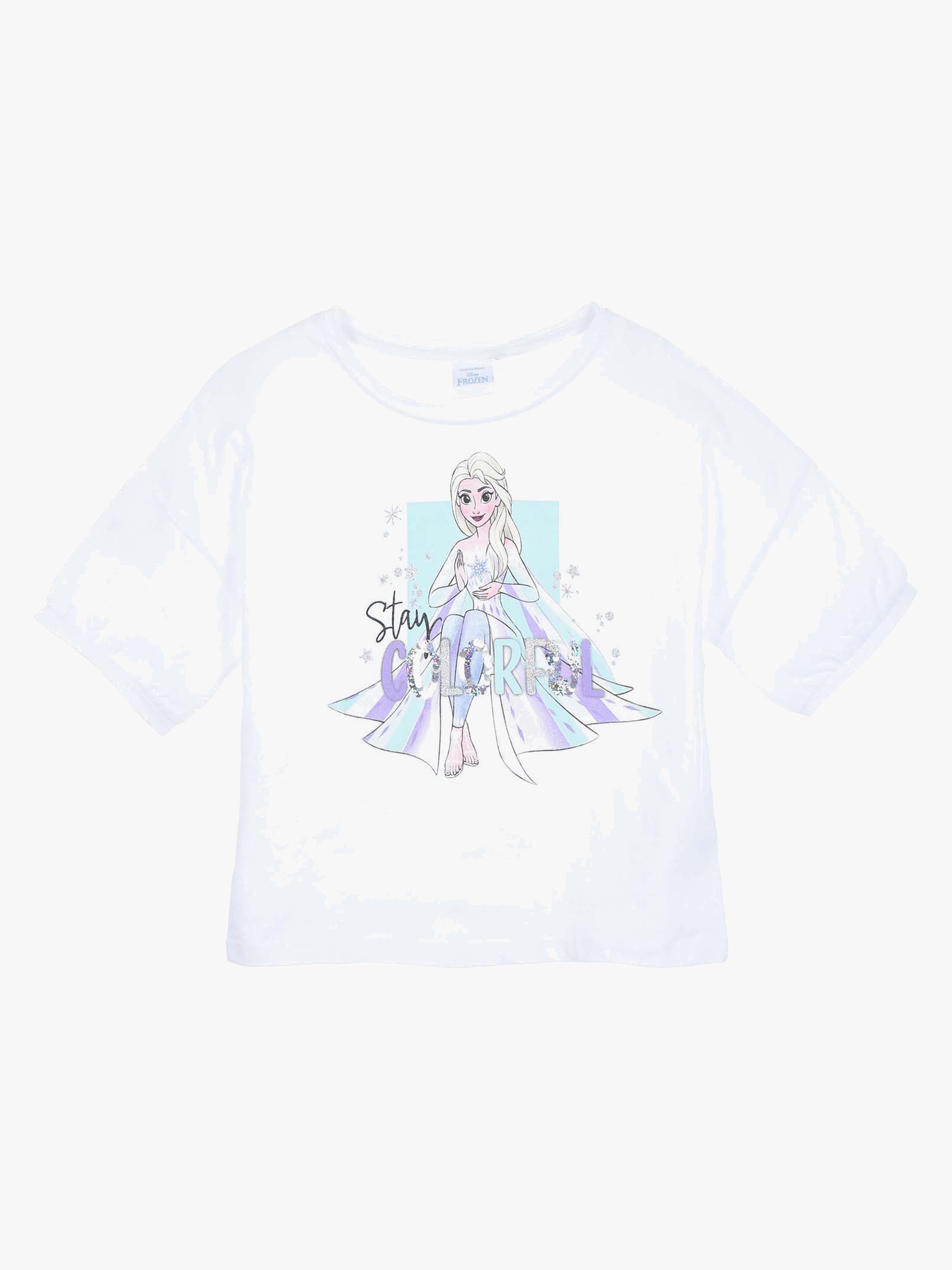 Disney Frozen T-Shirt, Hvid, 8 år