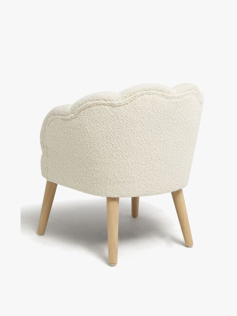 Alice & Fox Pearla Lænestol, Cream/Wood