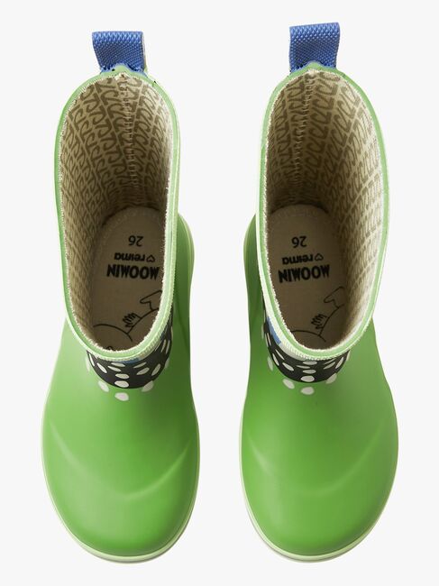 Reima Mumitroldene  Magiske Gummistøvler, Greenery