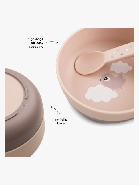 Done By Deer Foodie Skål Happy Clouds, Pink