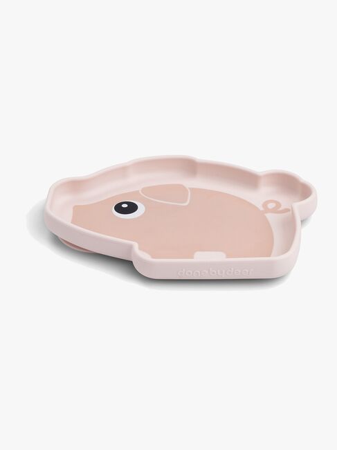 Done By Deer Stick & Stay Silikonetallerken, Pigee Powder