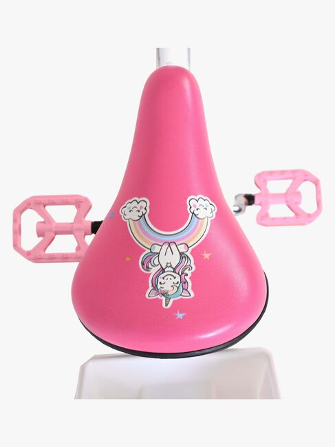 Volare Unicorn Cykel 16 Tommer, Hvid