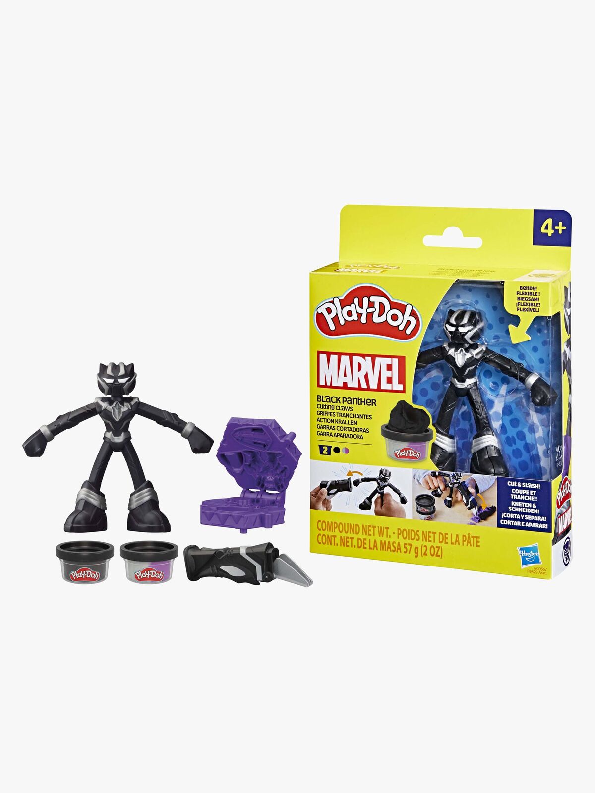 Play-Doh Black Panther Cutting Claws Legesæt