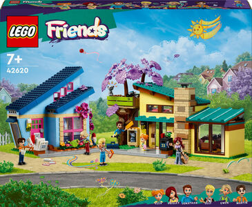 LEGO Friends 42620 Olly og Paisleys huse