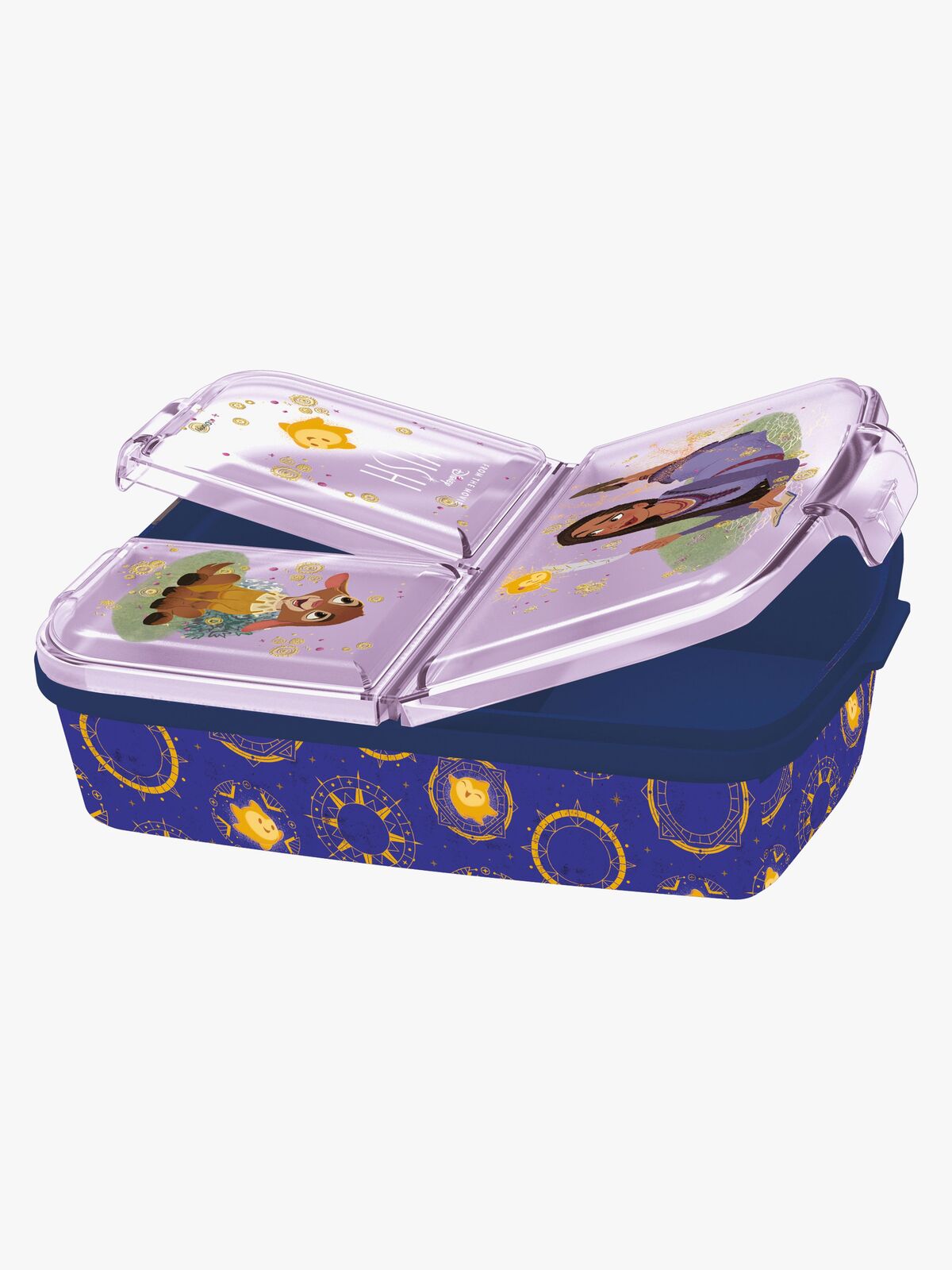 Disney Wish Madkasse med Rum, Purple