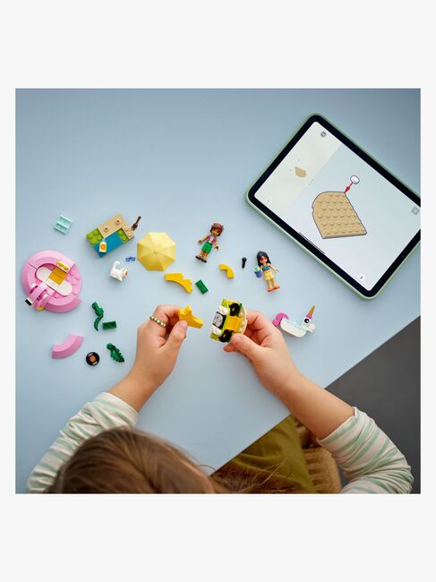 LEGO Friends 42658 Poolparty med enhjørning og flamingo