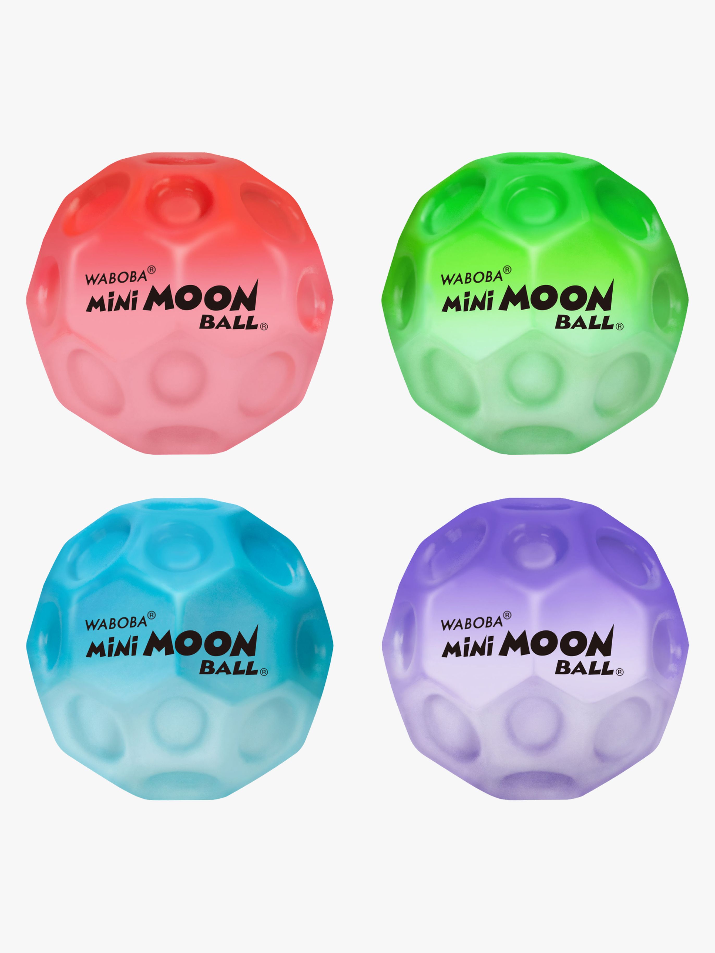 Waboba Mini Moon Hoppebold 1-pak Blandet
