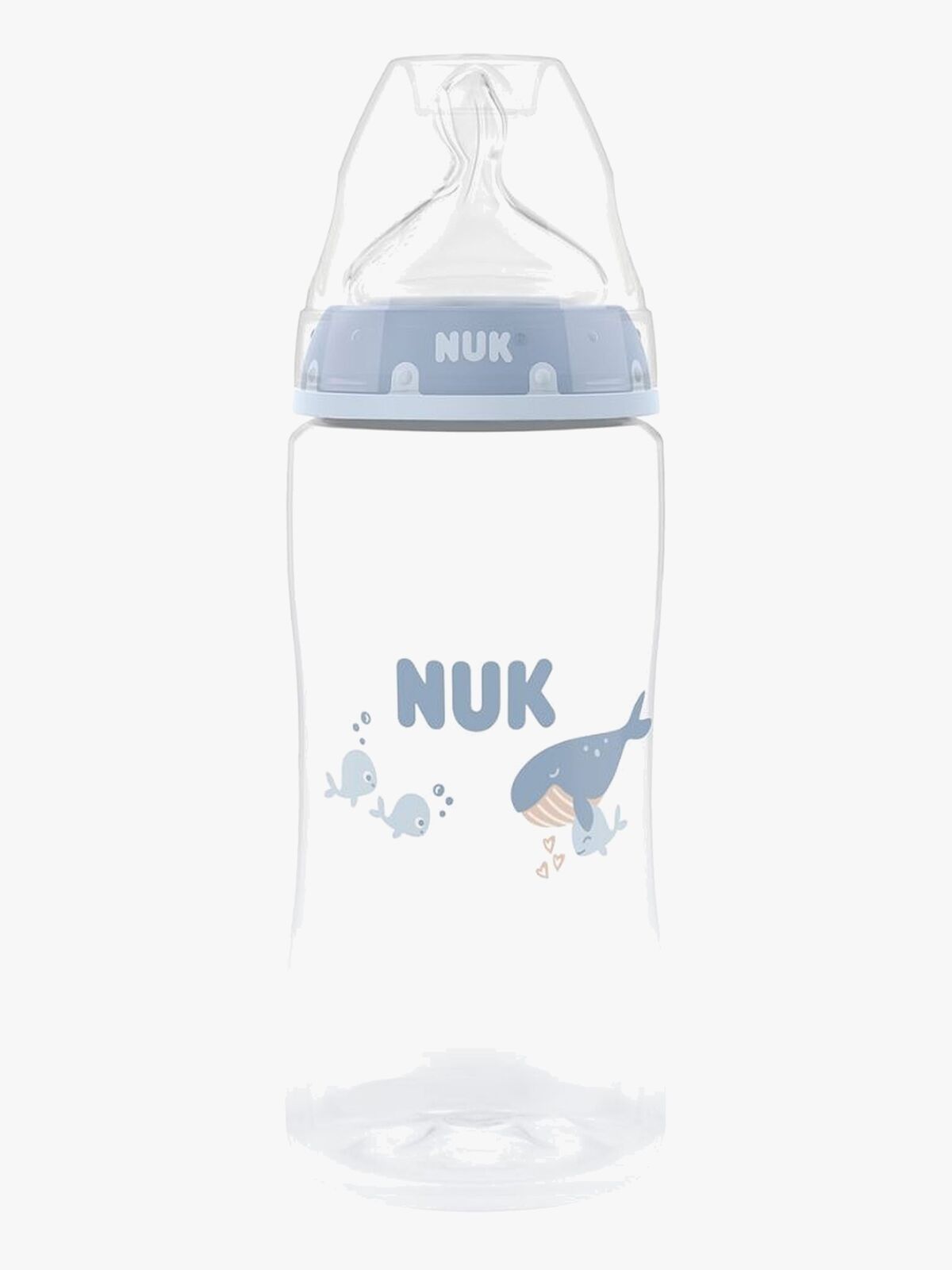 NUK First Choice Sutteflaske 300 ml, Whale