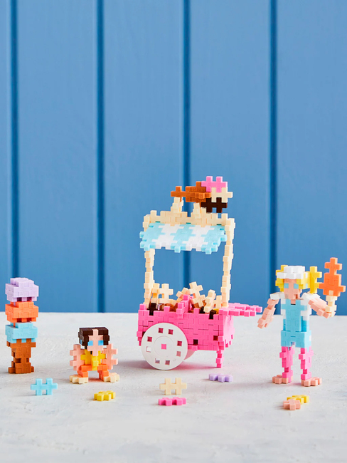 Plus-Plus Learn to Build  Iskiosk Byggesæt 275 Dele