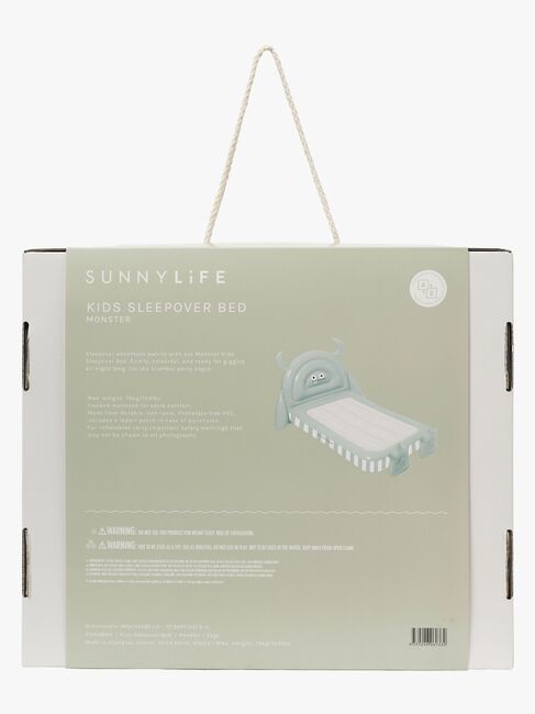 SUNNYLiFE  Oppustelig Børneseng, Monster Sage