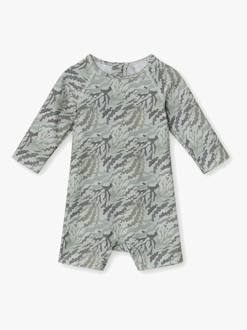 MINI A TURE Goldie Badedragt, Sea Weed Camo