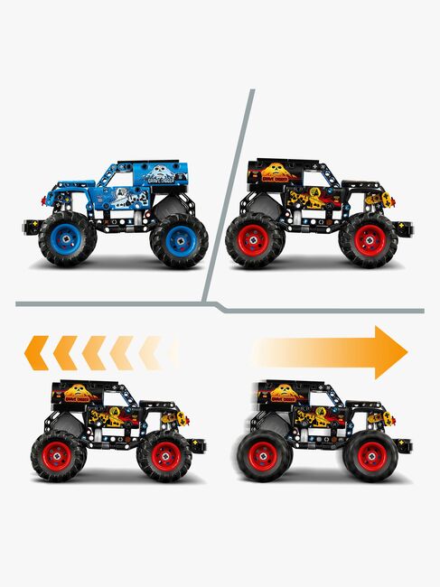 LEGO Technic 42219 Monster Jam Grave Digger Fire and Ice