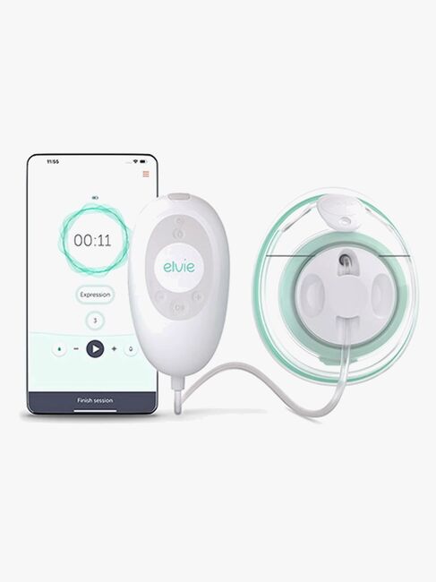 Elvie Stride Elektrisk Brystpumpe Single inkl 3-i-1 Taske