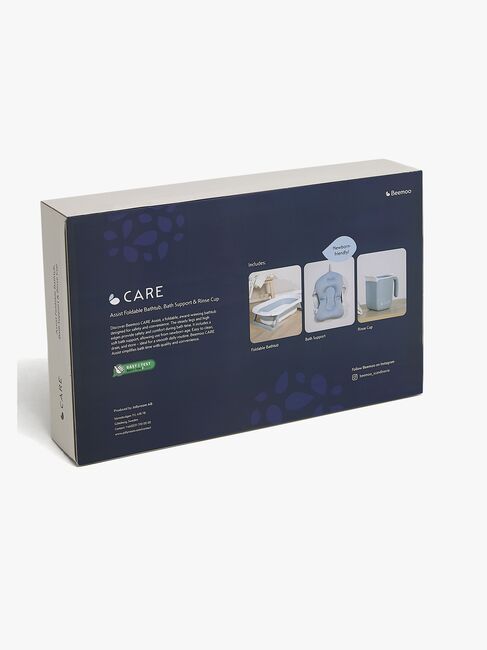 Beemoo CARE Assist Badekar inkl. Badestøtte & Skyllekande, Beige