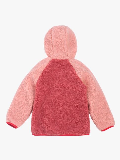 Viking Play  Vendbar Fleecetrøje, Light Pink