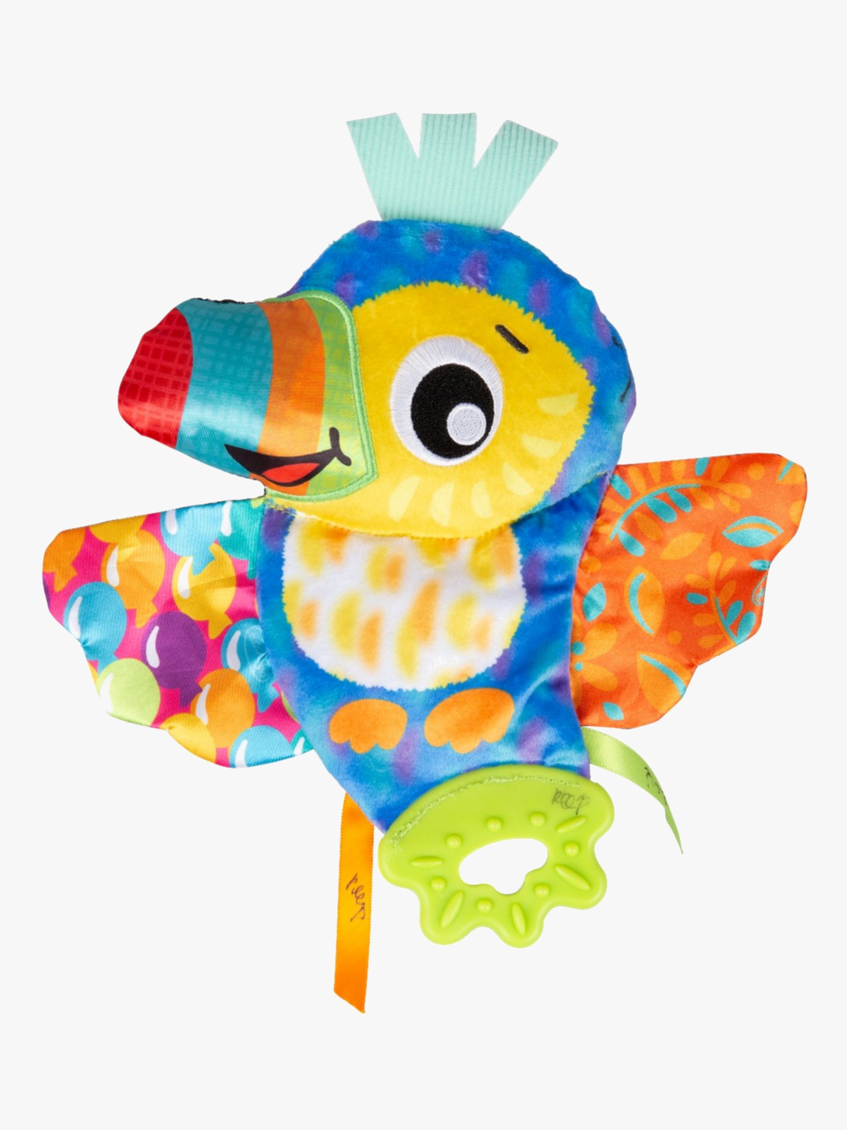 PlayGro Crinkle Blankie Tamika Toucan Aktivitetslegetøj
