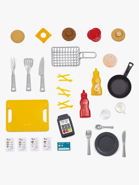 Smoby Legekøkken Restaurant Food Corner 2-in-1