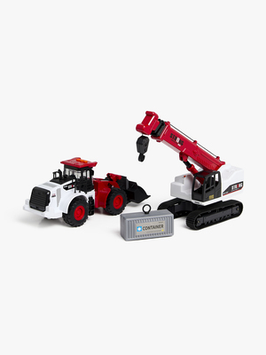 Alex's Garage City Service Byggekøretøj 2-pak