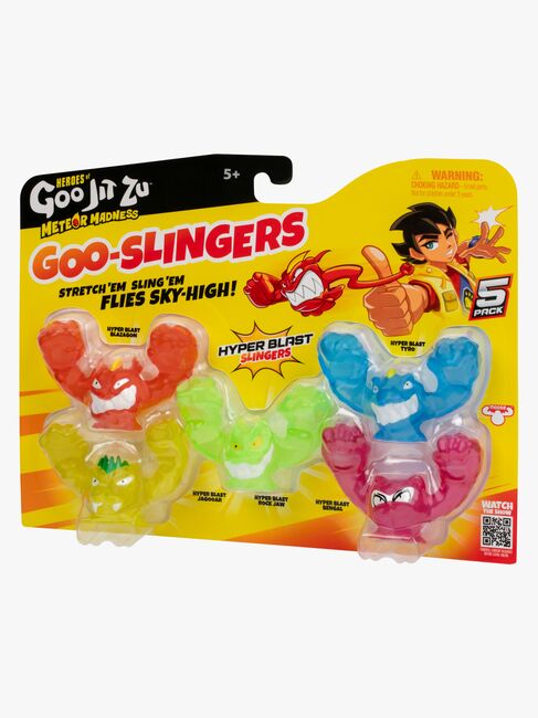 Goo Jit Zu Meteor Madness Goo-Slingers Figurer 5-pak