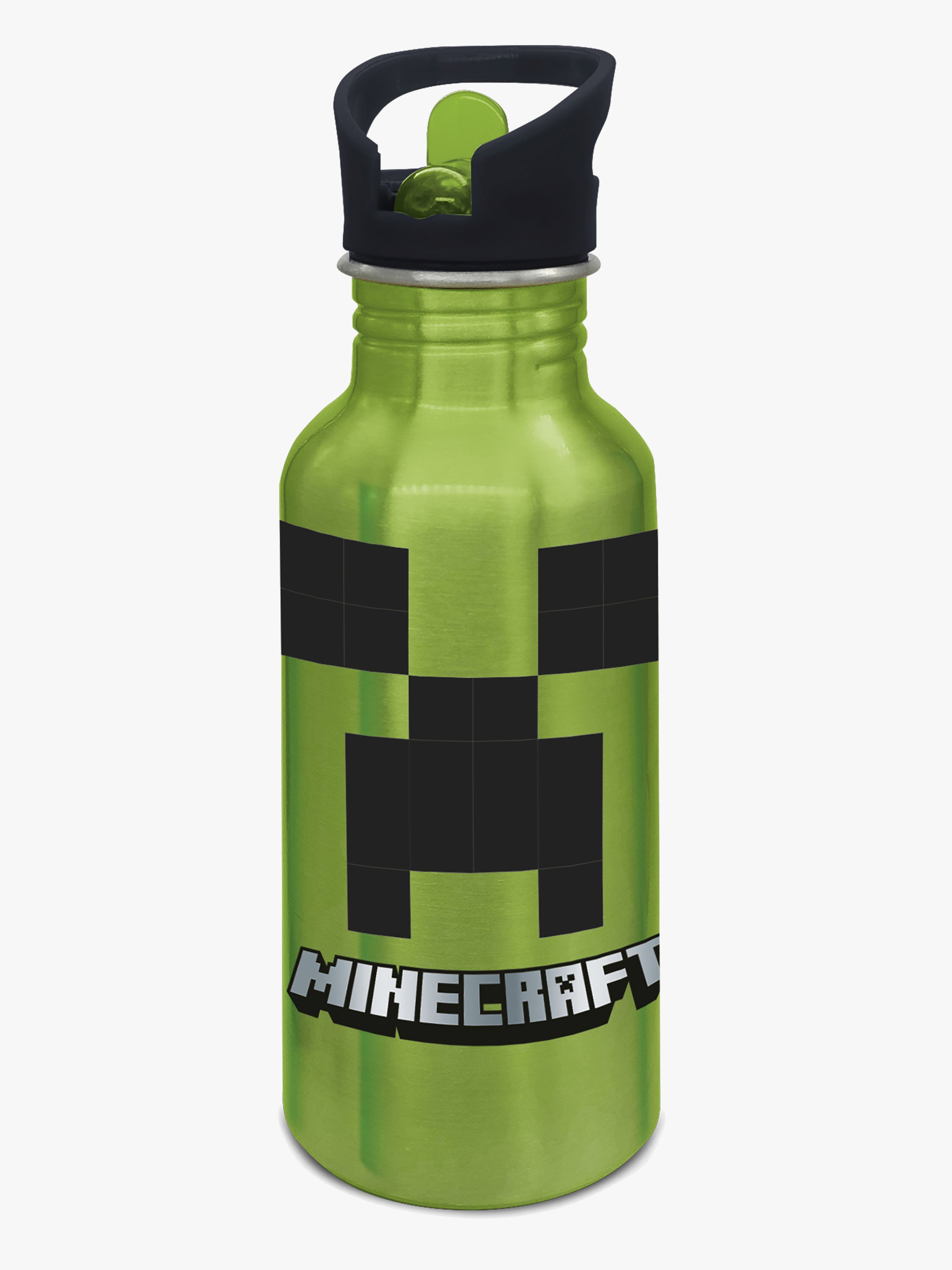 Minecraft Aluminium Drikkedunk 545ml, Grøn