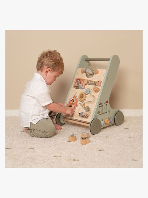 Little Dutch Multiaktivitet Gåvogn Forest Friends, Grøn