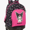 Hello Kitty Kuromi  Kompakt Koffert 33L, Lyserød/sort
