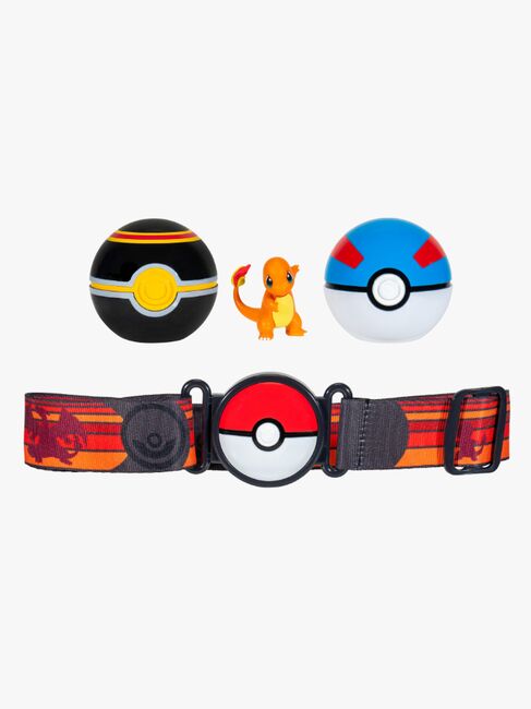 Pokémon Clip 'N' Go Bælte Legesæt Charmander med Poké-ball