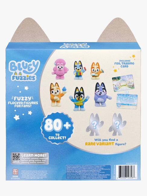 Bluey Fuzzies Figurer Fanfavoritter 8-pak