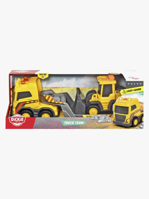 Dickie Toys Volvo Køretøjssæt Lastvogn med Hjullaster