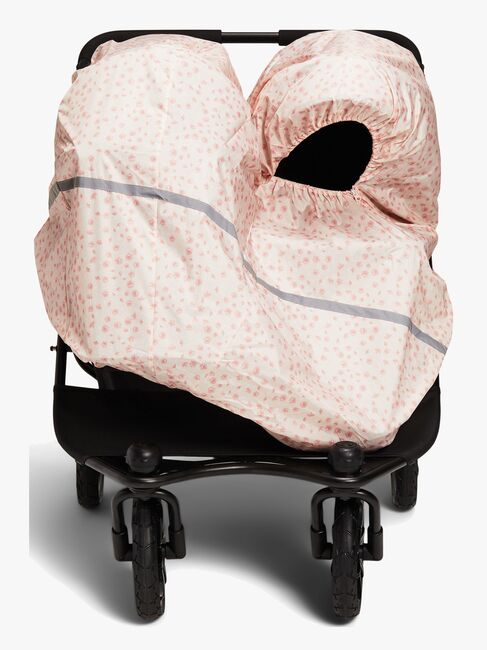 Petite Chérie Regnslag Søskendevogn, Pink Flowers