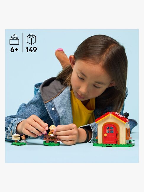 LEGO Animal Crossing 77058 Goldie i sit hyggelige hus