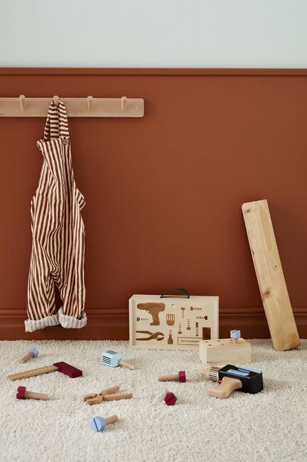 Kids Concept 5 SAGA Knagerække, Blonde