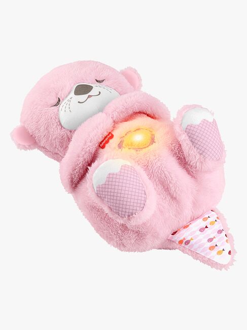 Fisher-Price Soothe 'n Snuggle Aktivitetslegetøj Odder, Pink