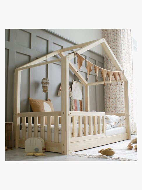 Minitude HENRY Junior-/Montessori-seng 90x190, Natur