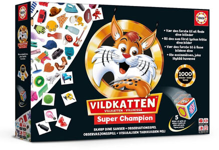 Educa Vildkatten Spil Super Champion 1000