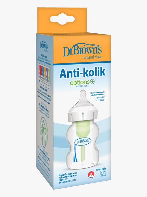 Dr Brown's Options+ Bred Hals Sutteflaske 150 ml
