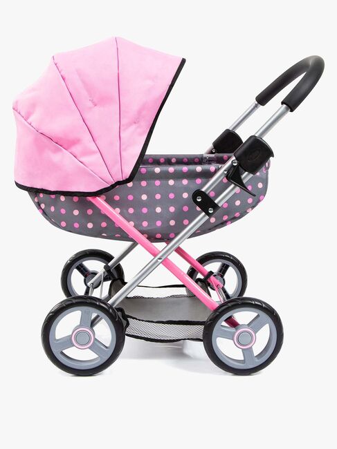 Bayer Design Dukkevogn Cosy, Grå/Lyserød