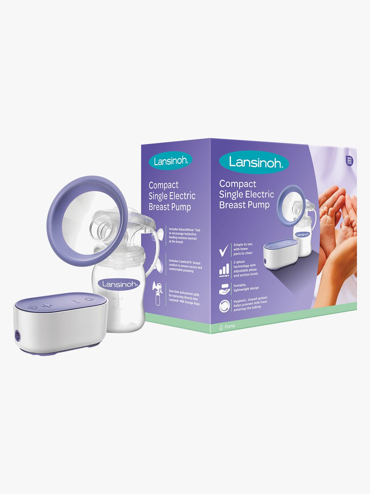 Lansinoh Brystpumpe, Elektrisk