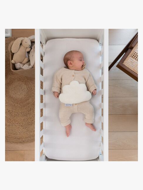 Doomoo Snoogy Varmepude Sky, Hvid