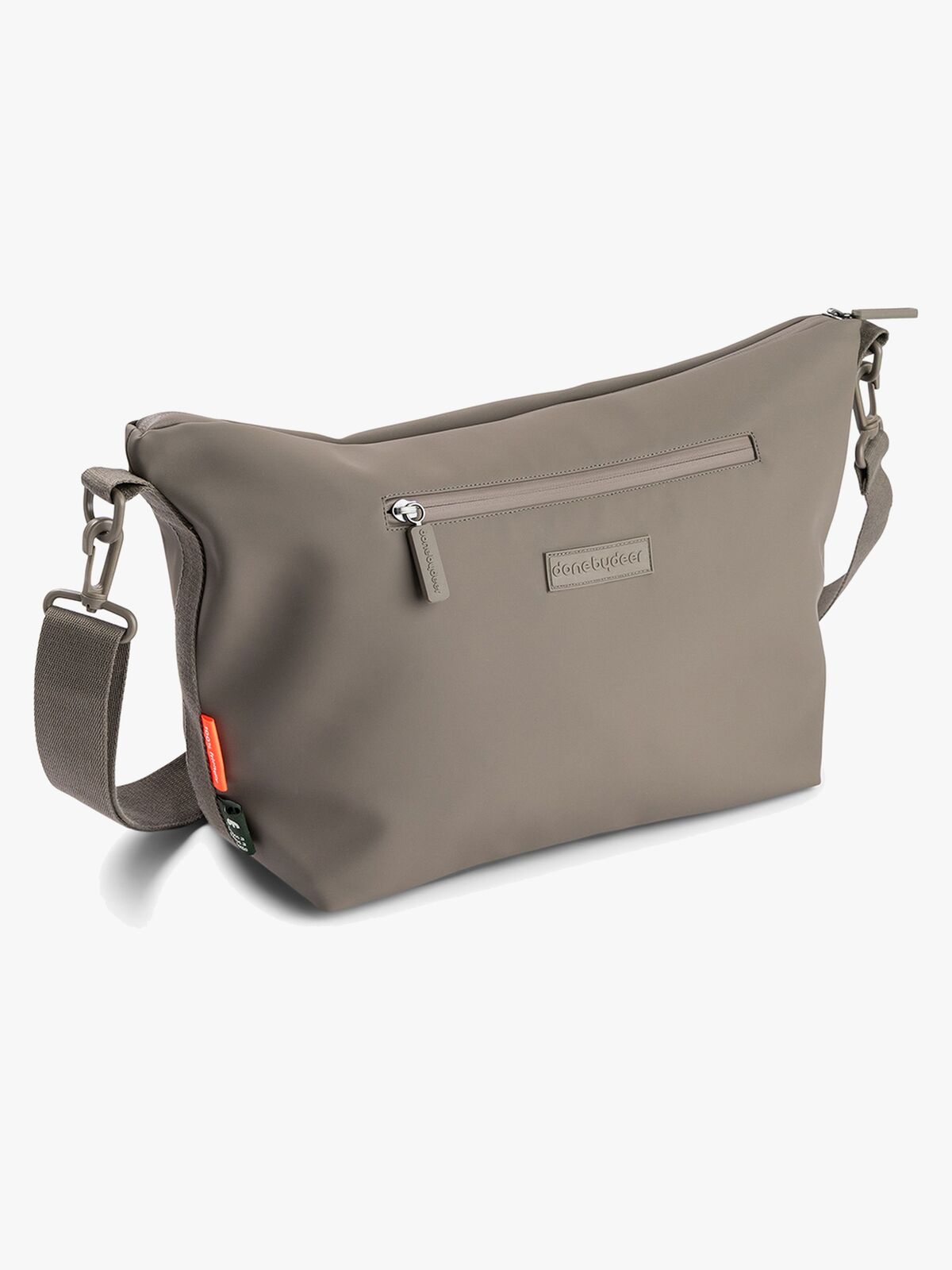 Done By Deer Pusletaske med Barnevognskroge, Taupe